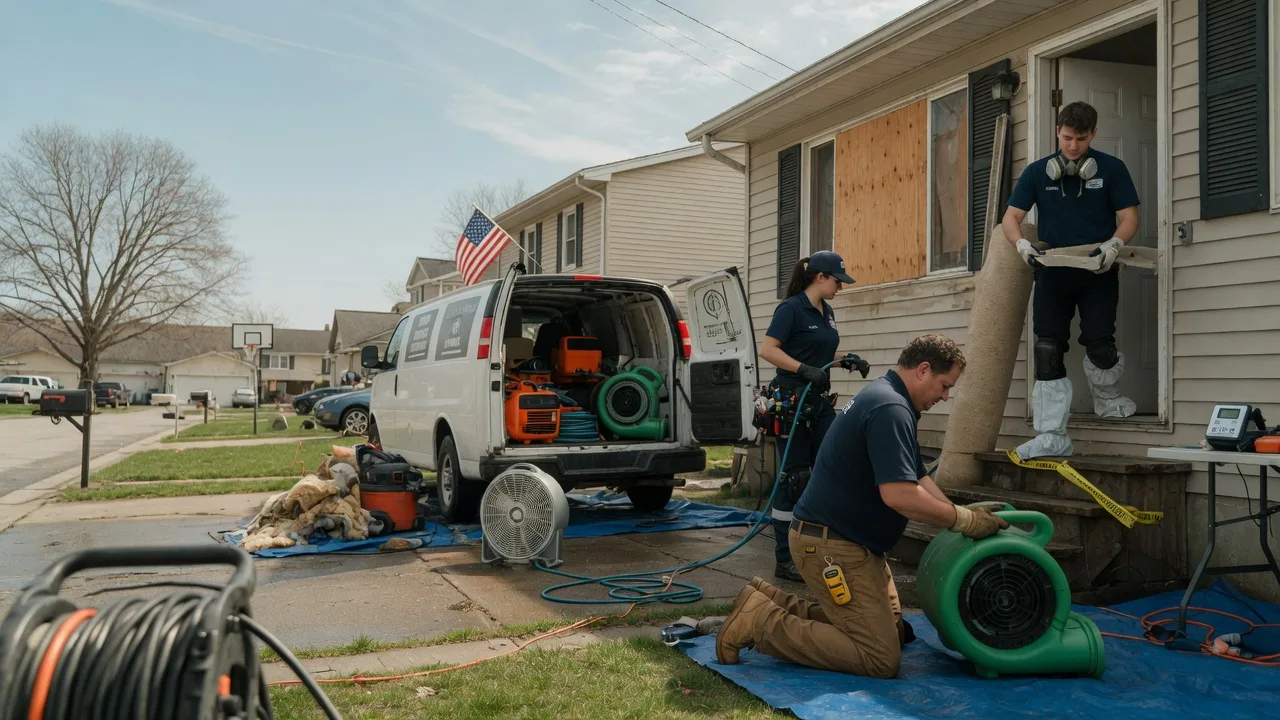 Water Damage Restoration in Lenexa, KS near me
